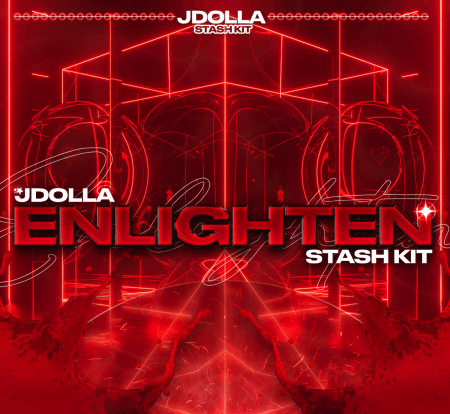 JDOLLA Enlighten Drum Kit DELUXE WAV MiDi DAW Templates